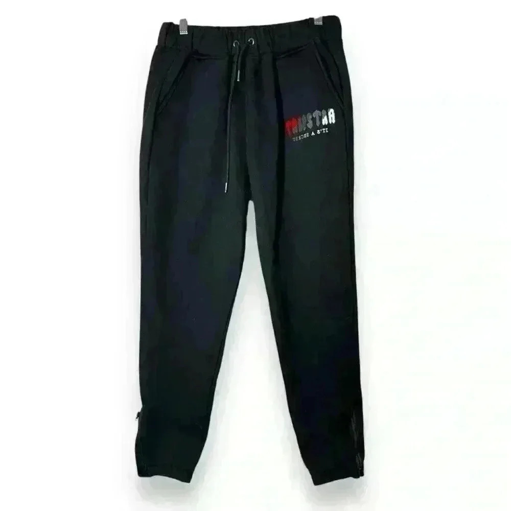 TRAPSTAR Chenille Decoded 2.0 MENS SWEATPANTS Joggers XL black Trap Pop  Drill